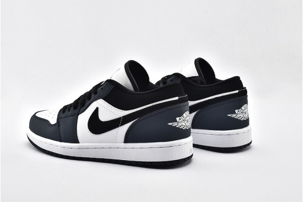 Air Jordan 1 Low White Black Midnight Navy 309192 101 Womens And Mens Shoes